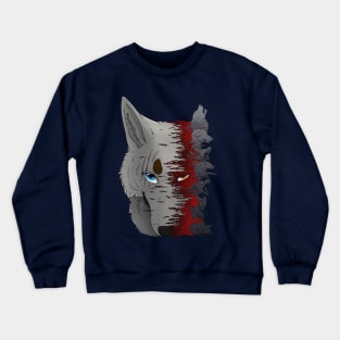 LOTM Face design Crewneck Sweatshirt